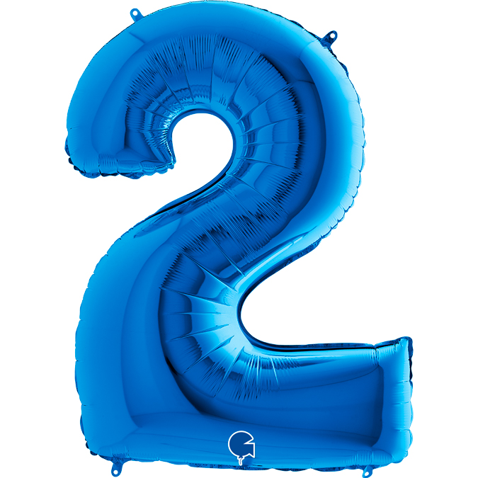002B-Number-2-Blue-1 grabo blue foil number two balloon