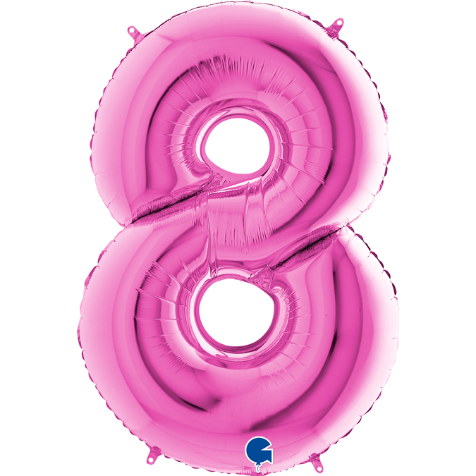 018F-Number-8-Fuxia-1 grabo fuxia foil number eight balloon