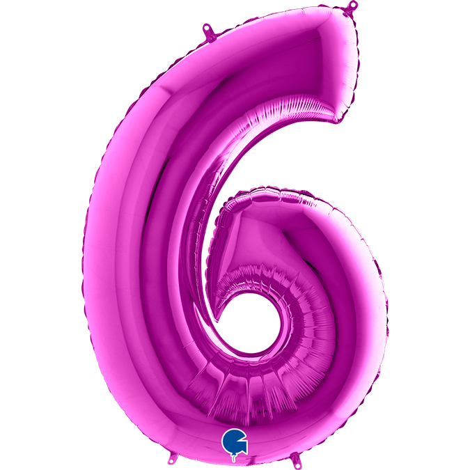056P-Number-6-Purple-1 grabo purple foil number 6 six balloon