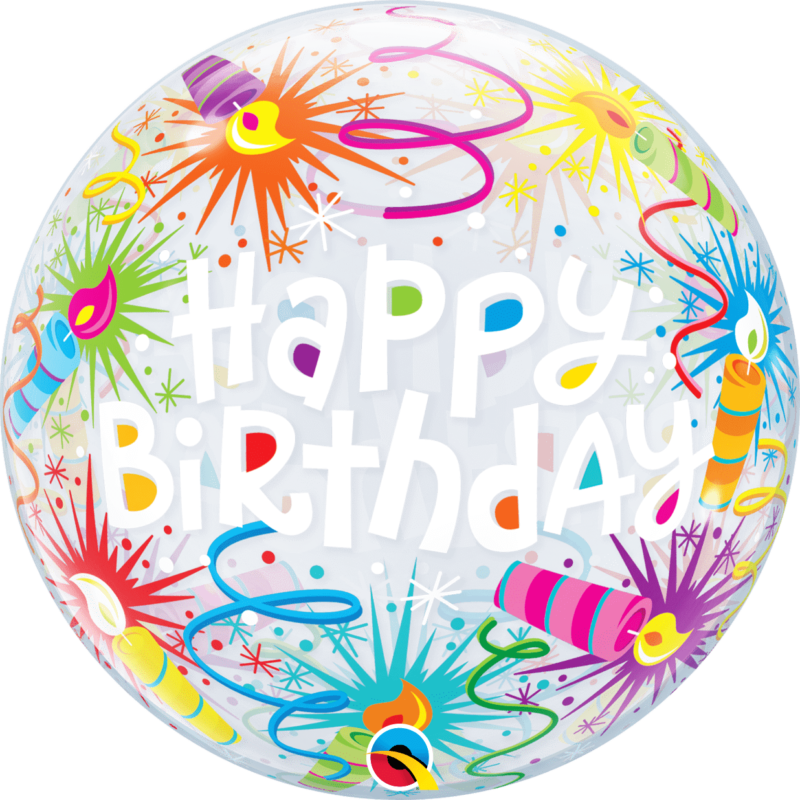 16658B_F&B-min BIRTHDAY LIT CANDLES BUBBLE | 22 INCH QUALATEX