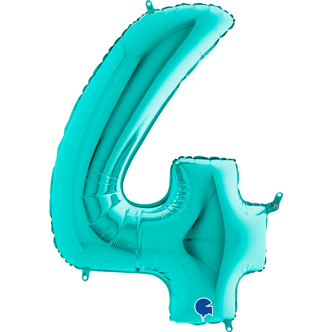 tiffany number four balloon