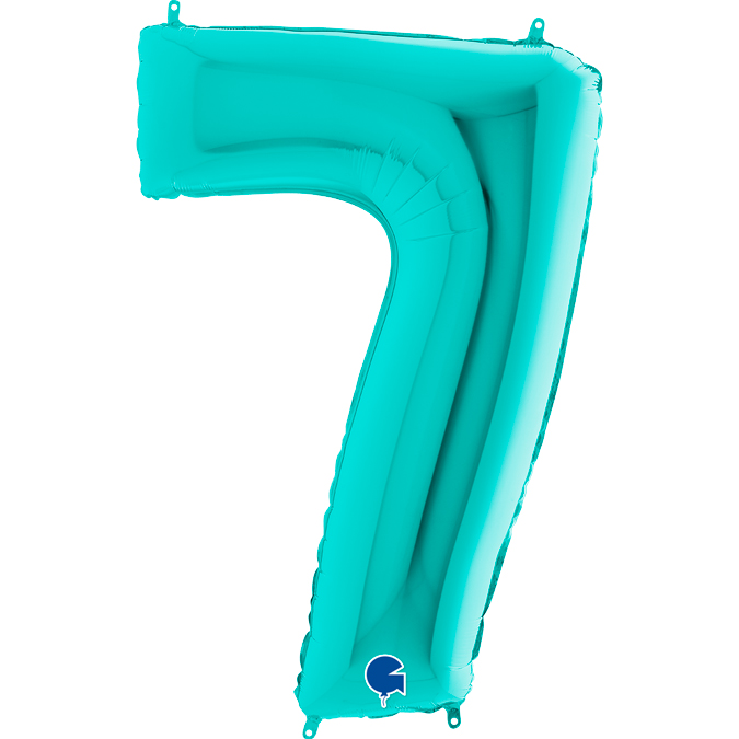 tiffany number seven balloon
