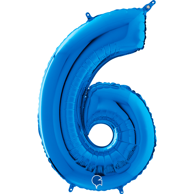 26006B-Number-6-Blue-2 blue number six balloon