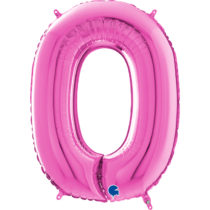 fuxia number zero balloon