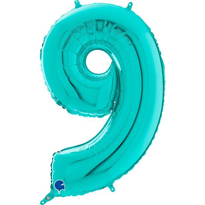 tiffany number nine balloon