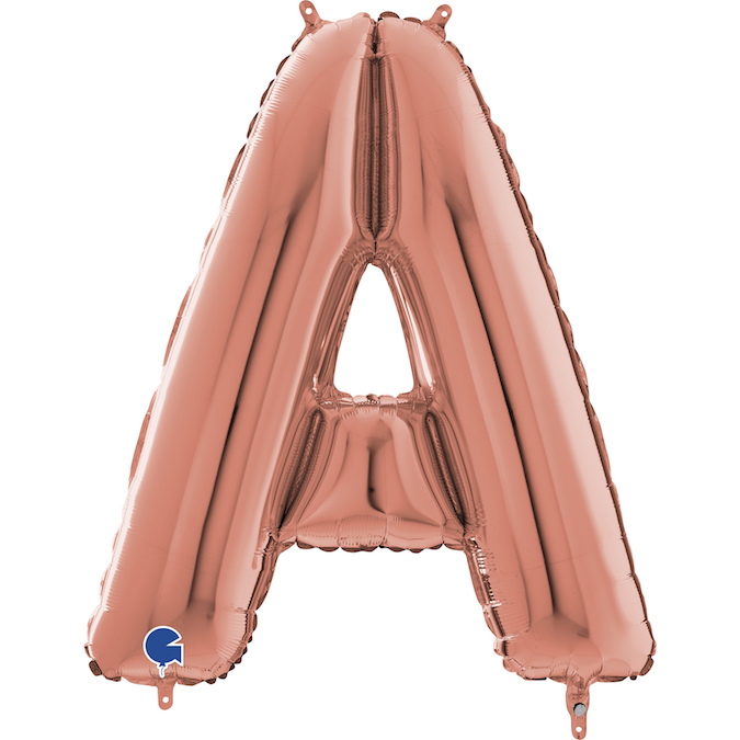 262023RG-Letter-A-Rose-Gold grabo rose gold 26 inch foil letter A