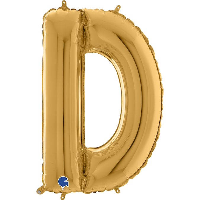 26232G-Letter-D-Gold gold letter D balloon