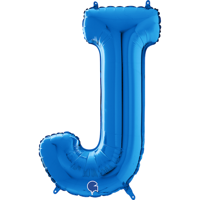 26290B-Letter-J-Blue blue letter J balloon