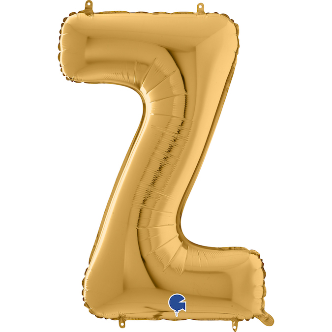 26452G-Letter-Z-Gold gold letter Z balloon