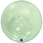 transparent green globe 4d 15"