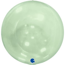 transparent green globe 4d 15"