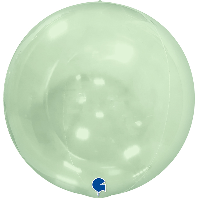 1574109SVGR-Globe-15inc-Transparent-Green-4D transparent green globe 4d 15"