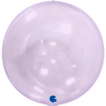 transparent lilac globe 4d 15"