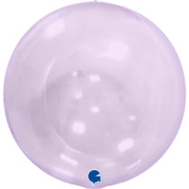 transparent lilac globe 4d 15"