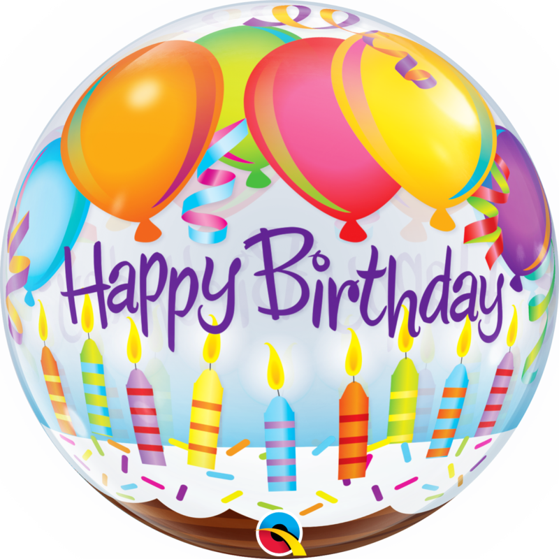 Birthday Balloons & Candles