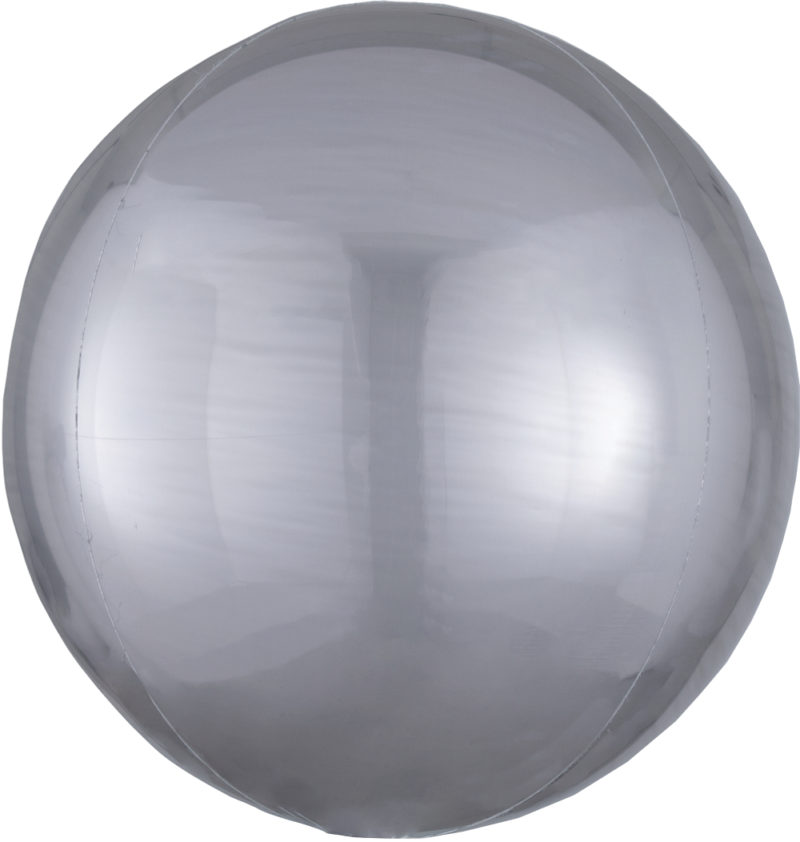 silver orbz xl balloon