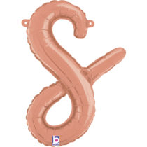 14 24 inch rose gold script balloon