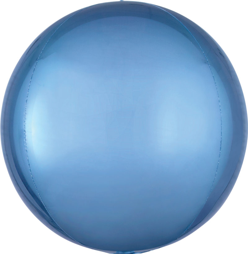 pastel blue orbz xl balloon