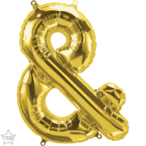 north star gold 16 inch foil symbol & balloon
