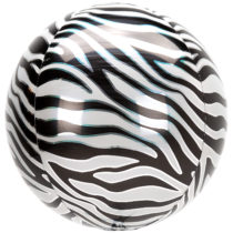 animalz zebra print orbz