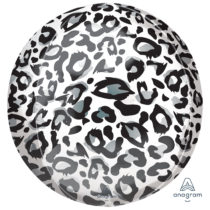 animalz snow leopard print orbz 15 inch