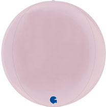 pastel pink 11" globe balloon