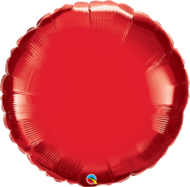ruby red 36" foil balloon