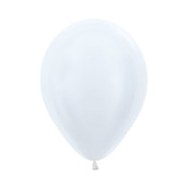 satin white sempertex 5 inch