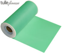 mint tulle finesse 6" x 25 yards
