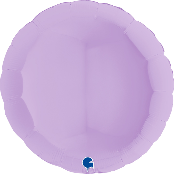 361M02L-Round-36inc-Matte-Lilac-1 36 inch pastel matte lilac round foil grabo balloon