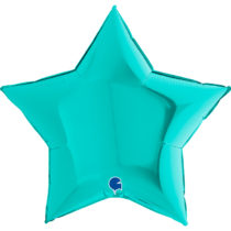 tiffany 36" star foil balloon