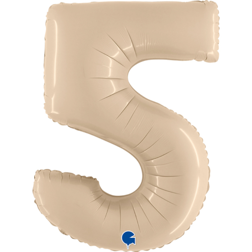 400500SCR-Number-5-Satin-Cream-500×500 satin cream number 5 foil balloon