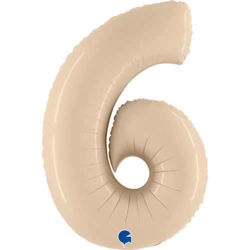 400600SCR-Number-6-Satin-Cream-500×500 satin cream number 6 foil balloon