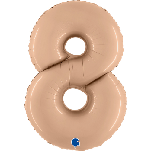 400800SNU-Number-8-Satin-Nude-500×500 satin nude number 8 foil balloon
