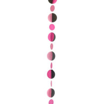 black pink circles tails