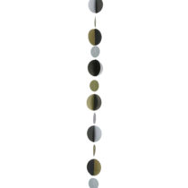 gold silver black tails