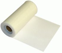 ivory tulle finesse 6" x 25 yards