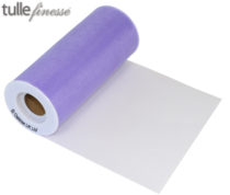 lavender tulle finesse 6" x 25 yards