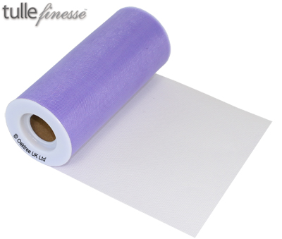 Copyright: Oaktree UK LTD 2011 lavender tulle finesse 6" x 25 yards