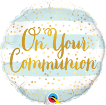 on your communion blue stripes 18''