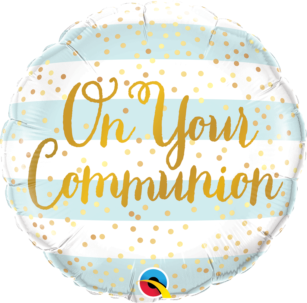 on your communion blue stripes 18''