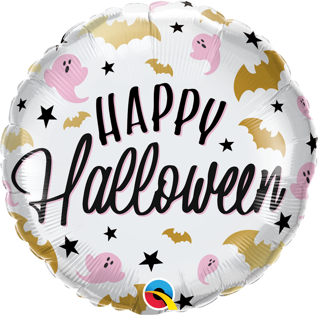 15006_15009B halloween glam bots & ghosts 18 inch