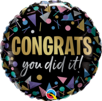congrats you did it