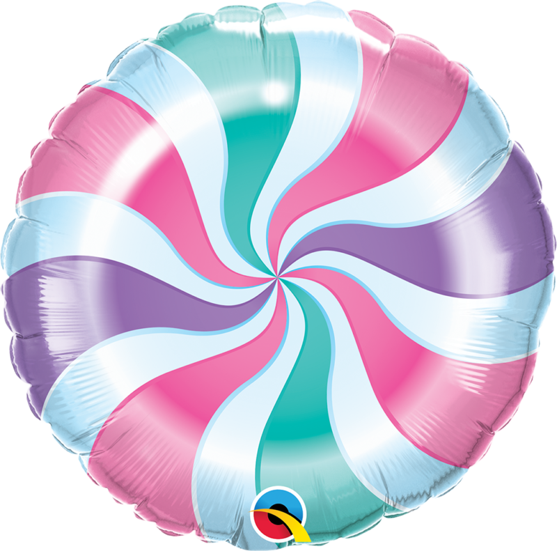 candy pastel swirl 18 inch