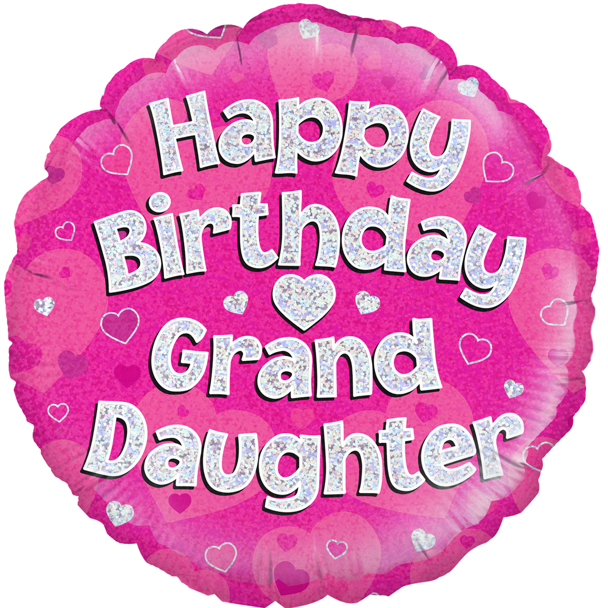 Copyright: Oaktree UK LTD 2015 GRANDDAUGHTER PINK HOLO