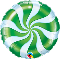 candy swirl green