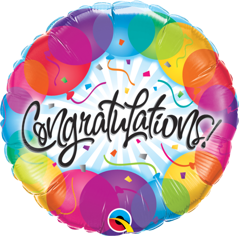 33356_33360B_F&B congratulations balloons 18 inch