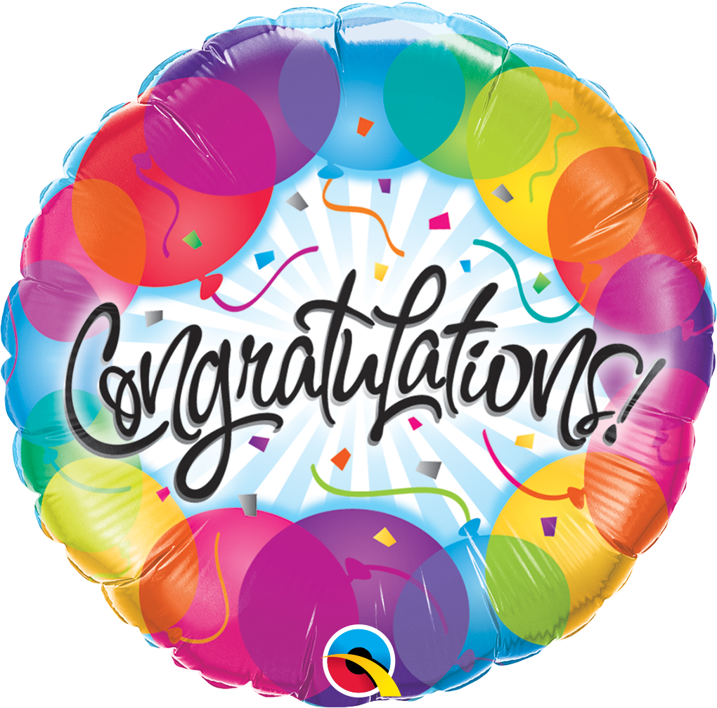 33356_33360B_F&B congratulations balloons 18 inch