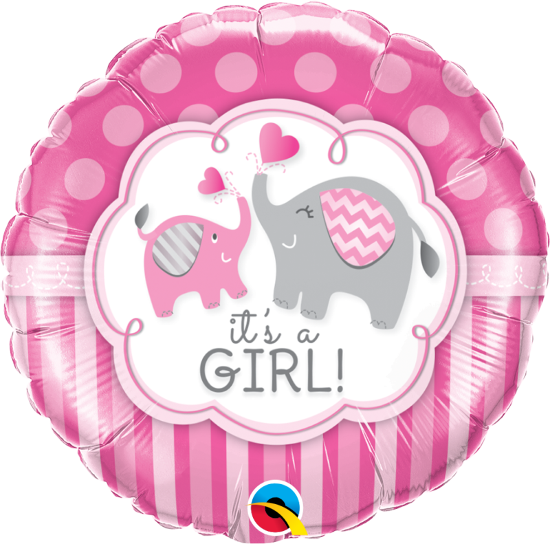 45104_45106B_F&B it's a girl elephant 18 inch