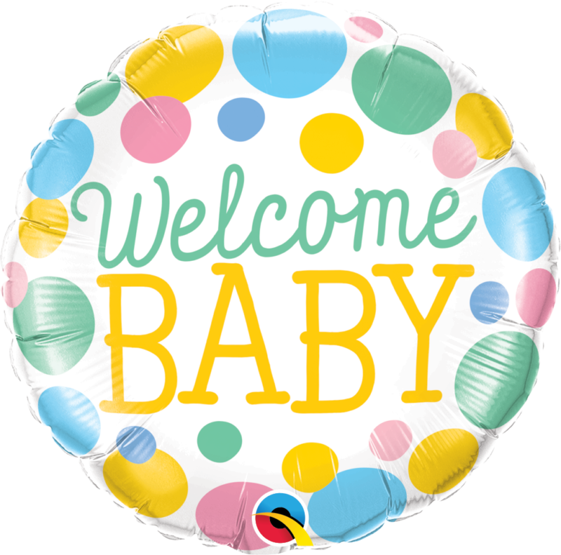 55389_55391B_F&B welcome baby dots 18 inch